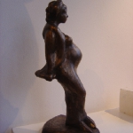 Leunend zwanger